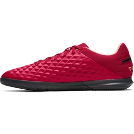 Nike Tiempo Legend 8 Club Ic M AT6110 608 football shoes red oranges and reds 1