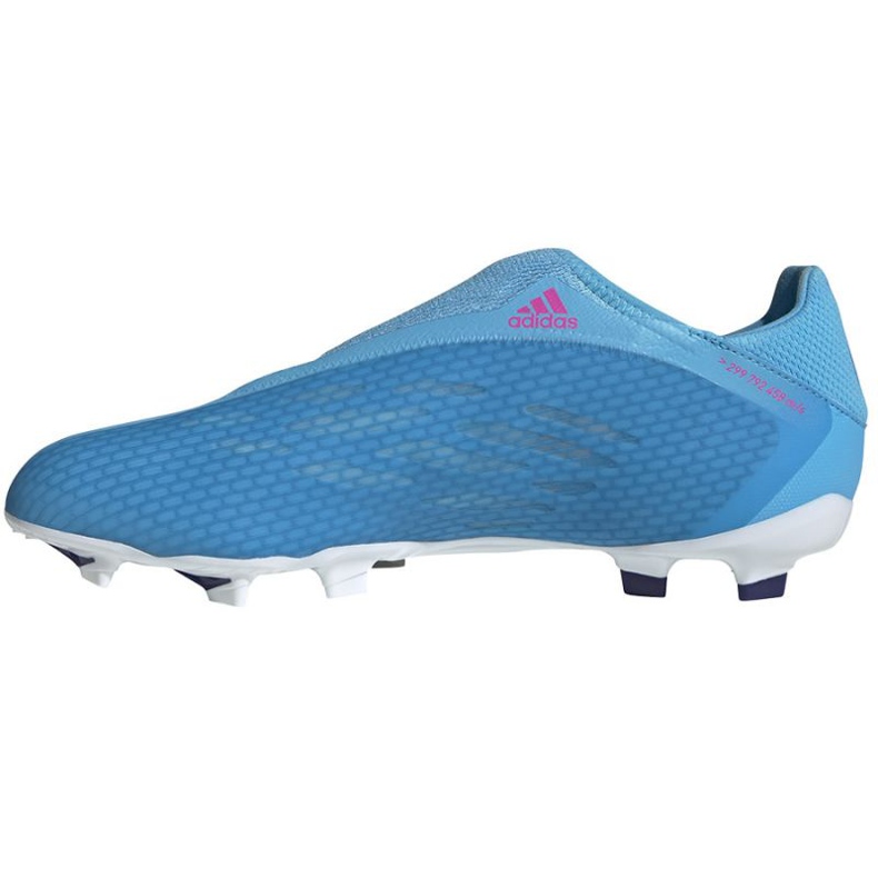 Adidas X Speedflow.3 Ll Fg M GW7494 football boots blue blue 1 Adidas X Speedflow.3 Ll Fg M GW7494 football boots blue blue 1