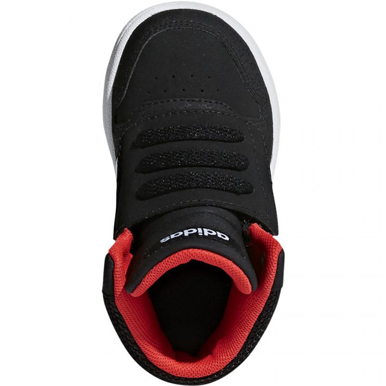 Shoes adidas Hoops Mid 2.0 I Jr B75945 black 1 Shoes adidas Hoops Mid 2.0 I Jr B75945 black 1