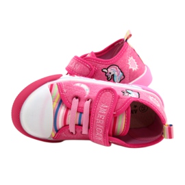 American Club Velcro sneakers American Ten17/22 pink leather insert 5
