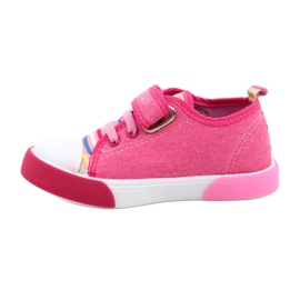 American Club Velcro sneakers American Ten17/22 pink leather insert 1