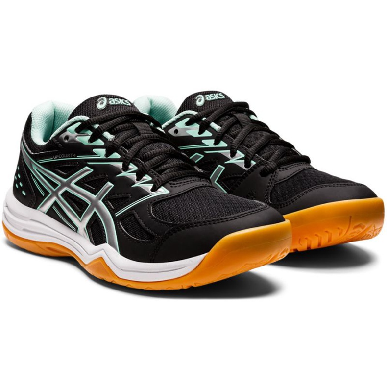 Asics Upcourt 4 W 1072A055 013 volleyball shoes black black 1 Asics Upcourt 4 W 1072A055 013 volleyball shoes black black 1