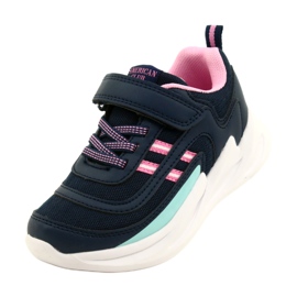 American Club HL58/22 girls' sports shoes, navy blue 3 American Club HL58/22 girls' sports shoes, navy blue 3