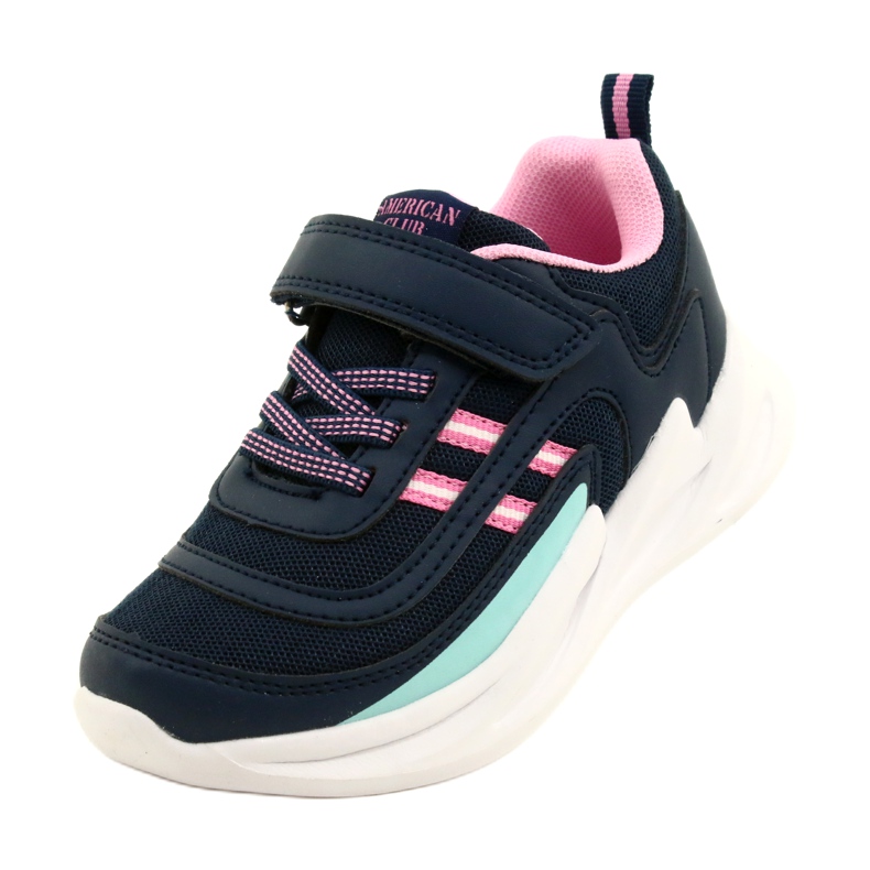 American Club HL58/22 girls' sports shoes, navy blue 3 American Club HL58/22 girls' sports shoes, navy blue 3