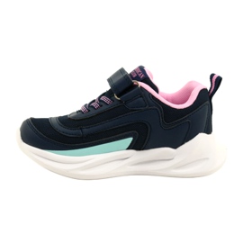 American Club HL58/22 girls' sports shoes, navy blue 1 American Club HL58/22 girls' sports shoes, navy blue 1