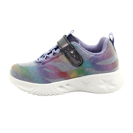 American Club ADI Sports Shoes LED Glowing Velcro ES87 / 22 Purple violet 1