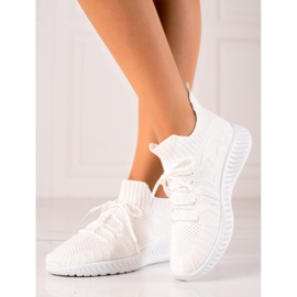 TRENDI Sports Comfortable Shoes white 1