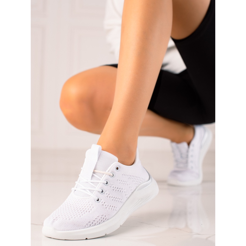 TRENDI Light White Shoes 1