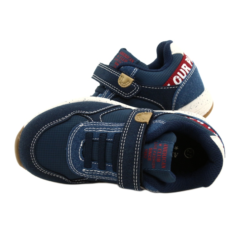 American Club American ADI sports shoes Velcro ES86 / 22 Navy blue 5