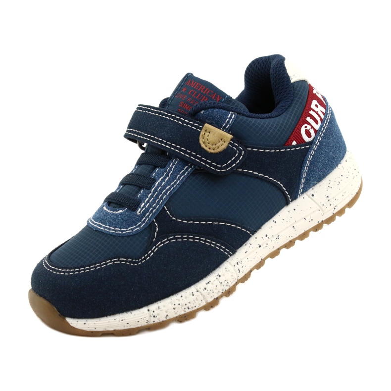 American Club American ADI sports shoes Velcro ES86 / 22 Navy blue 4 American Club American ADI sports shoes Velcro ES86 / 22 Navy blue 4