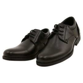 American Club Children's formal communion shoes KOM36 / 22 black 2
