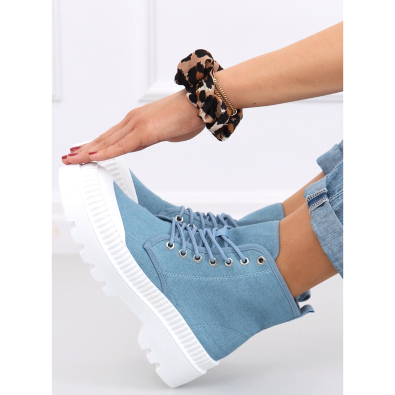 Costa Blue ankle-high trekking sneakers 1