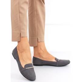 Pinto Gray women's loafers grey 1