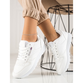 TRENDI Classic White Sport Shoes 1