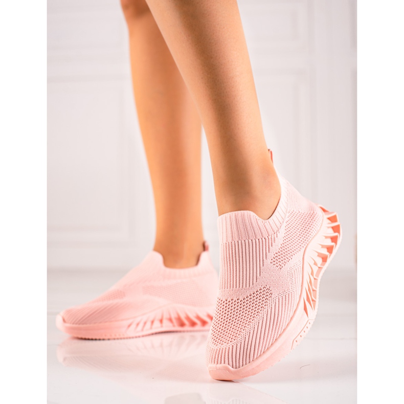 Seastar Fashionable Slip-On Shoes pink 1