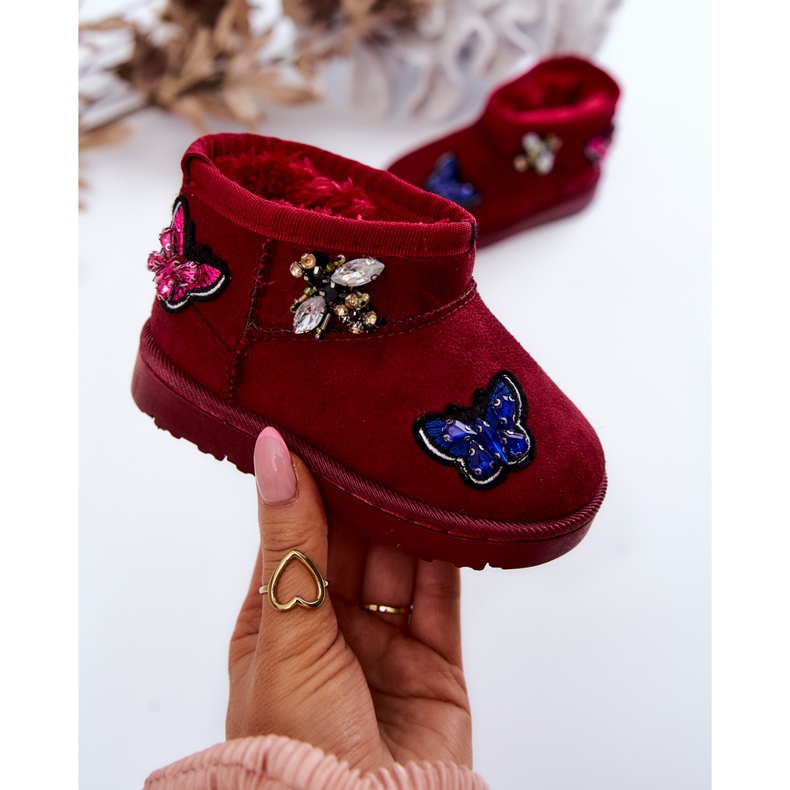 FR1 Children's Snow Boots Burgundy Laila red 1 FR1 Children's Snow Boots Burgundy Laila red 1