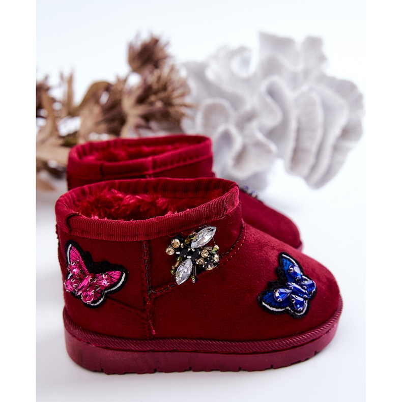 FR1 Children's Snow Boots Burgundy Laila red 2 FR1 Children's Snow Boots Burgundy Laila red 2