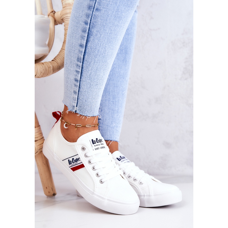 Lee Cooper LCW-22-31-0830L White Sneakers 1 Lee Cooper LCW-22-31-0830L White Sneakers 1