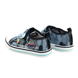 American Club American sneakers children's shoes leather insert TEN54 / 22 Moro ['navy', 'blue'] blue 5