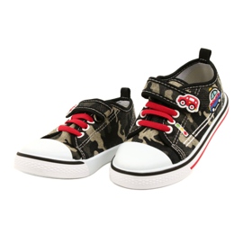 American Club American sneakers children's shoes leather insert TEN54 / 22 Moro beige black 2