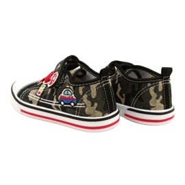 American Club American sneakers children's shoes leather insert TEN54 / 22 Moro beige black 5