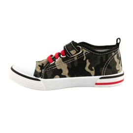 American Club American sneakers children's shoes leather insert TEN54 / 22 Moro beige black 1