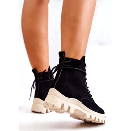 PS1 Suede Boots Tied Black Hurricane 4