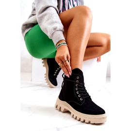 PS1 Suede Boots Tied Black Hurricane 6