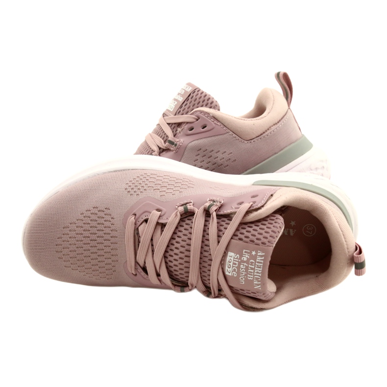 Women's American Club Pink WT102/22 sports shoes 4 Women's American Club Pink WT102/22 sports shoes 4