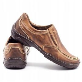 Joker Men's leather loafers 213 brown 3 Joker Men's leather loafers 213 brown 3