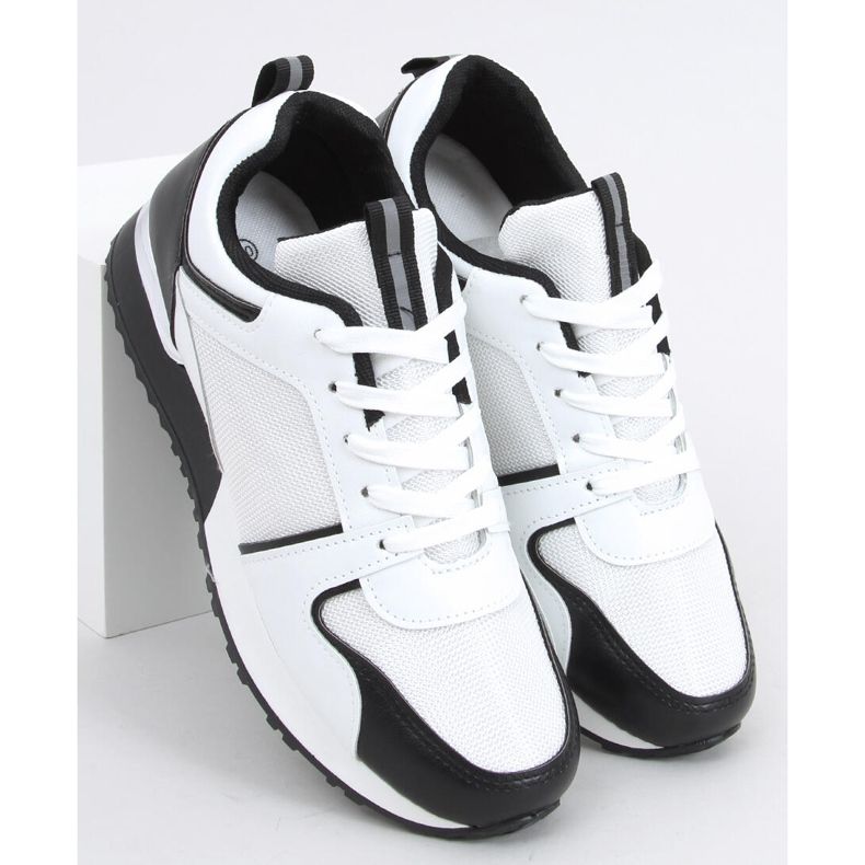 Montse Black Trainers white 1