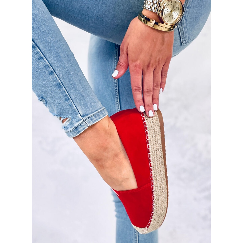 Pilar Red women's espadrilles 2