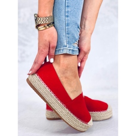 Pilar Red women's espadrilles 1
