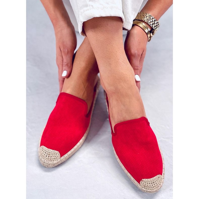 Carmen Red women's espadrilles 2