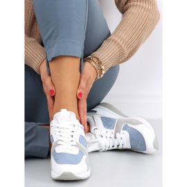 Adan Blue wedge sport shoes multicolored 1