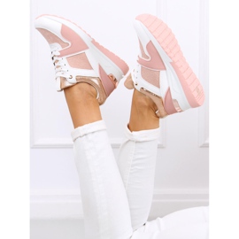 Adan Pink wedge sport shoes multicolored 1