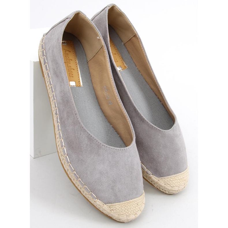 Camino Gray women's espadrilles grey 2