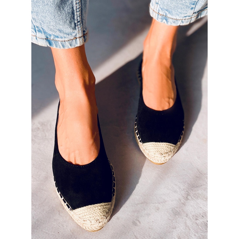 Camino Black women's espadrilles 1
