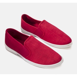 Alfro men's red sneakers 1