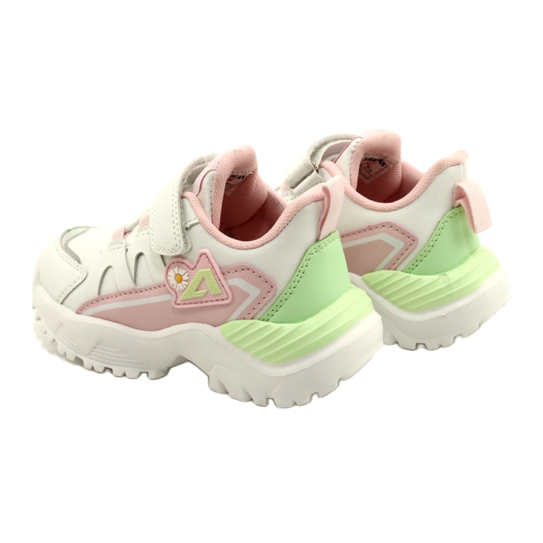 American Club Velcro with hologram AA25/22 White 4