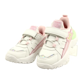 American Club Velcro with hologram AA25/22 White 2