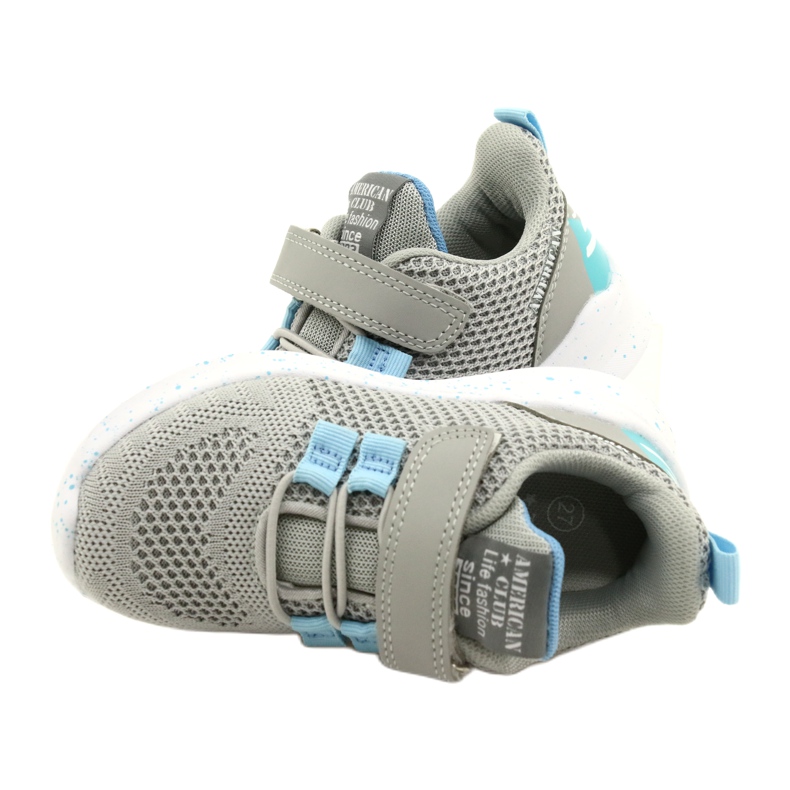 American Club RD13/22 Velcro sports shoes Gray grey 4 American Club RD13/22 Velcro sports shoes Gray grey 4