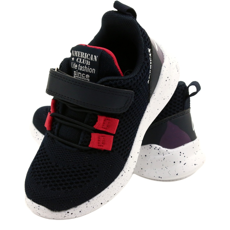 American Club RD13/22 Velcro sports shoes, navy blue 5 American Club RD13/22 Velcro sports shoes, navy blue 5