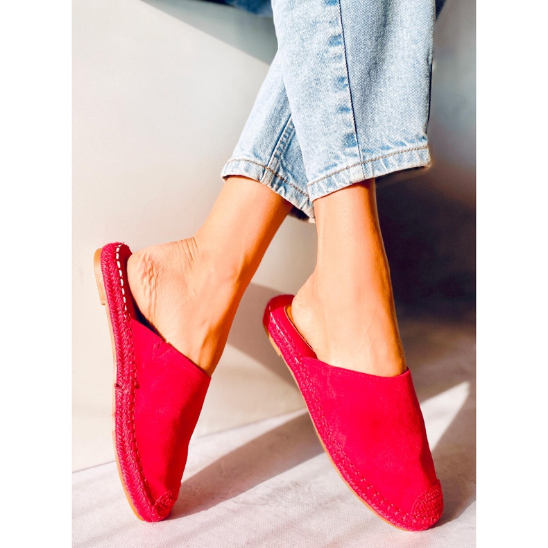 Full-color espadrilles Marina Red 1