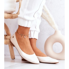 Women's leather ballerinas Maciejka 04100-26 Light beige 1 Women's leather ballerinas Maciejka 04100-26 Light beige 1