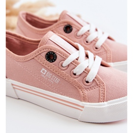 Children's Low Sneakers Big Star JJ374171 Pink 2