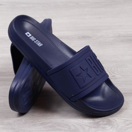 Rubber beach slippers Big Star Jr DD374155 navy blue 1