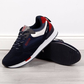 Leather sports shoes Big Star M II174190 navy blue 1 Leather sports shoes Big Star M II174190 navy blue 1