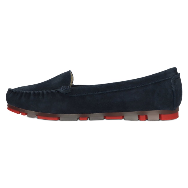 Leather Loafers Filippo DP2037 / 22 NV RD Navy blue red 2 Leather Loafers Filippo DP2037 / 22 NV RD Navy blue red 2