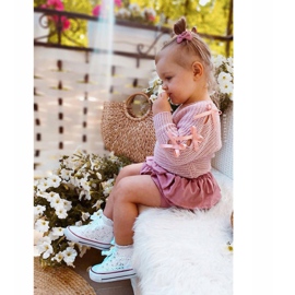 Children's High-top Sneakers With Lace White Roly-Poly 2